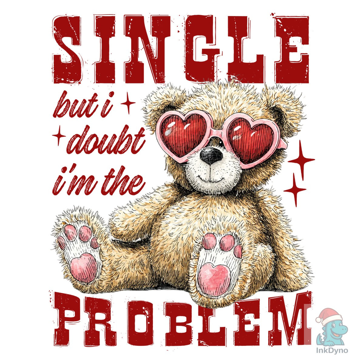 Funny Valentine's Day Teddy Bear
