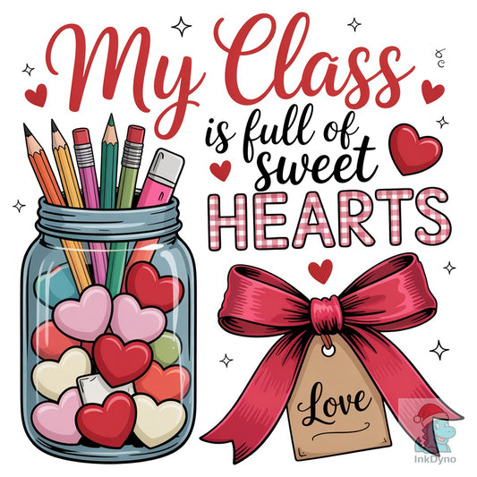 My Class is Full Sweethearts - DTF Transfer