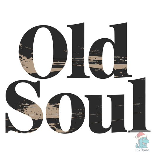 Old Soul Vintage Aesthetic T-shirt - DTF Transfer