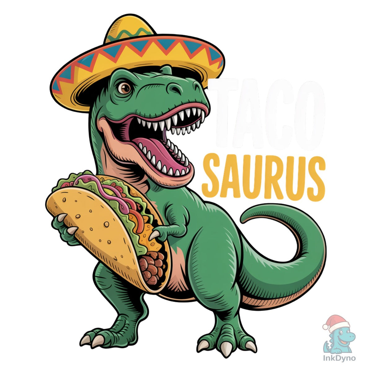 Taco Saurus Funny Taco Dinosaur