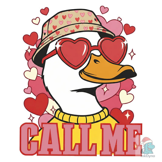 Kall Me Silly Goose Valentine - DTF Transfer
