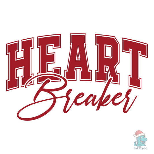 Retro Heart Breaker Valentine's - DTF Transfer