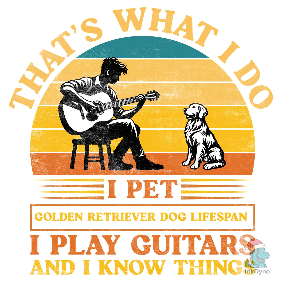 That's What I Do Golden Retriever Dog Li