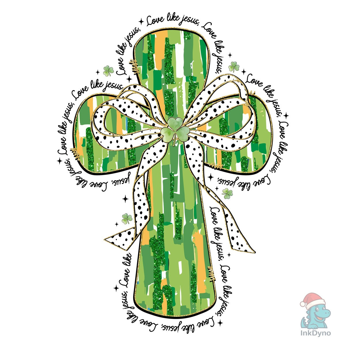 Love Like Jesus Cross Bow