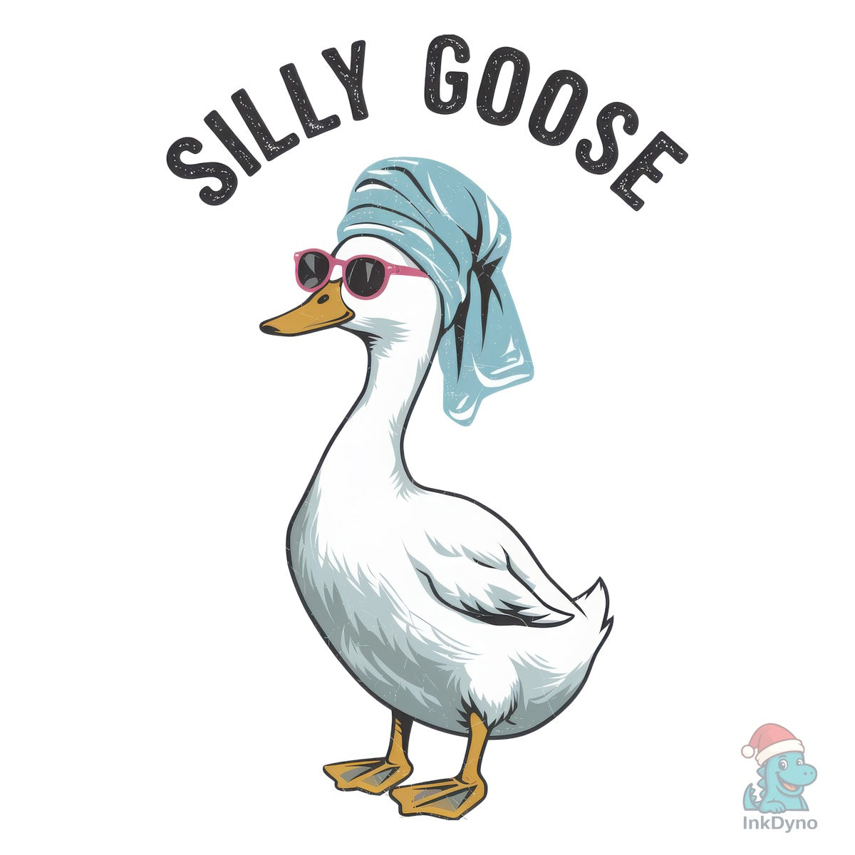 Retro Funny Silly Goose