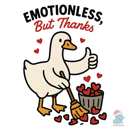 Anti Valentine Valentine Goose - DTF Transfer