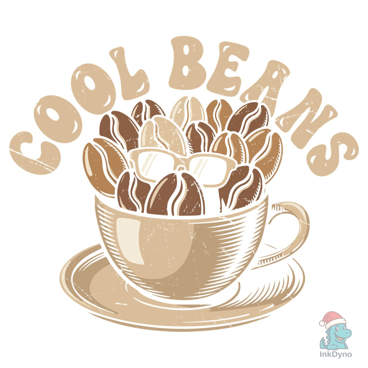 Cool Beans Coffee Funny T Shirt Design