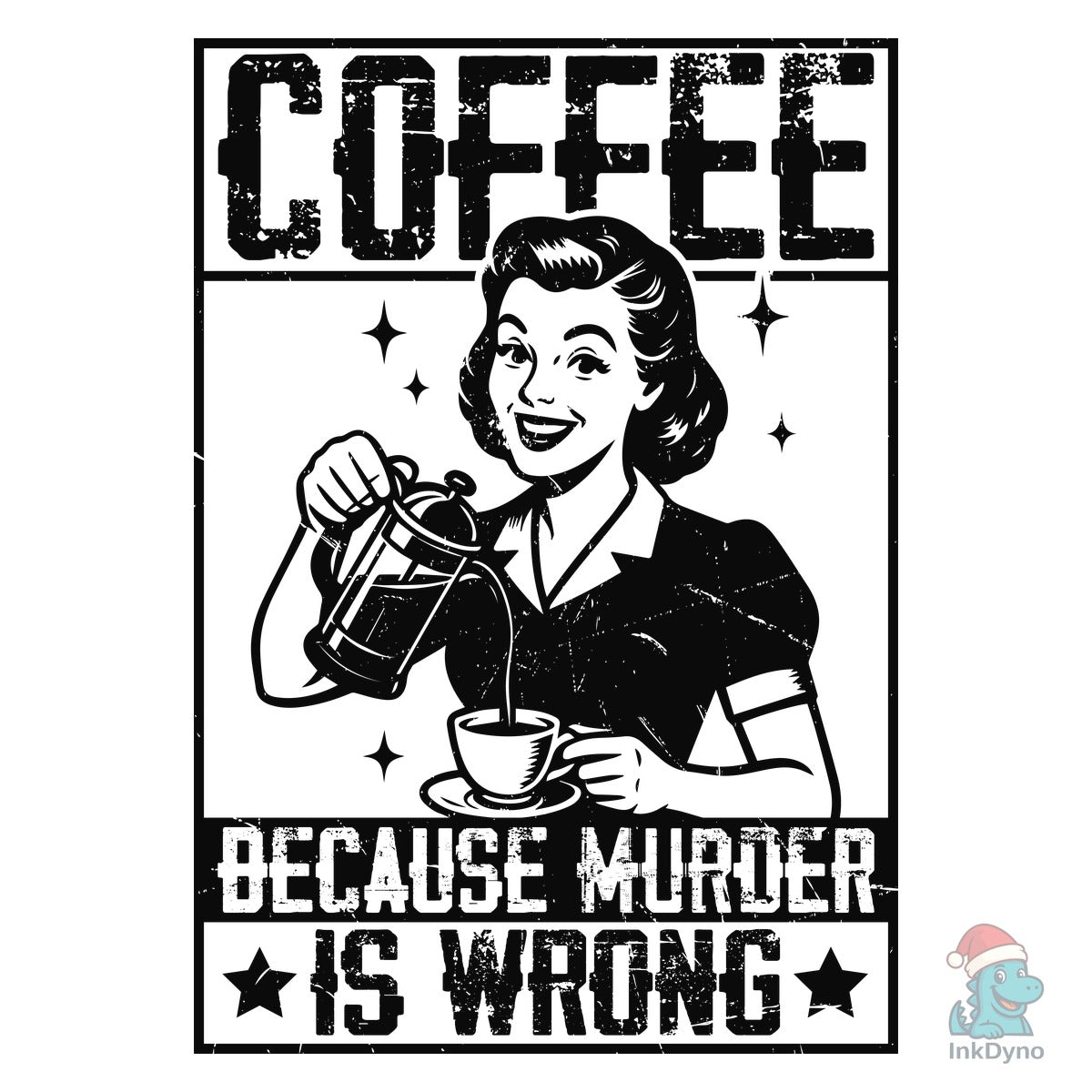 Funny Coffee Lover T Shirt Design