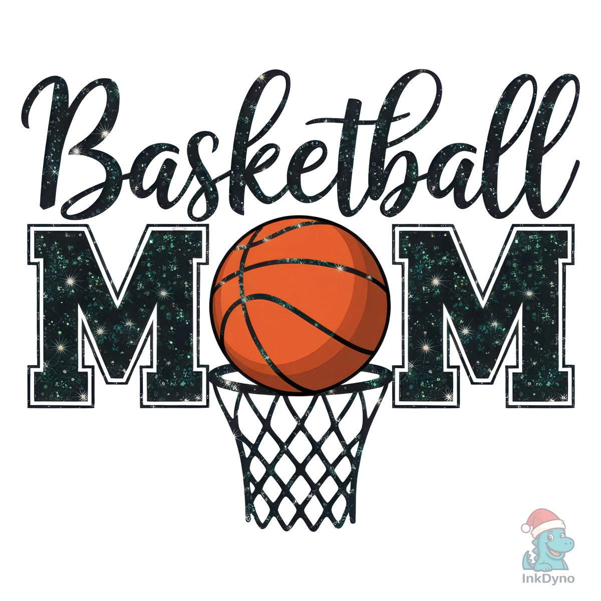 Basketball Mom Mascot Game Day