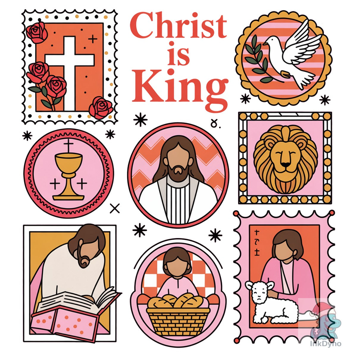 Christian Valentine Stamp Valentine