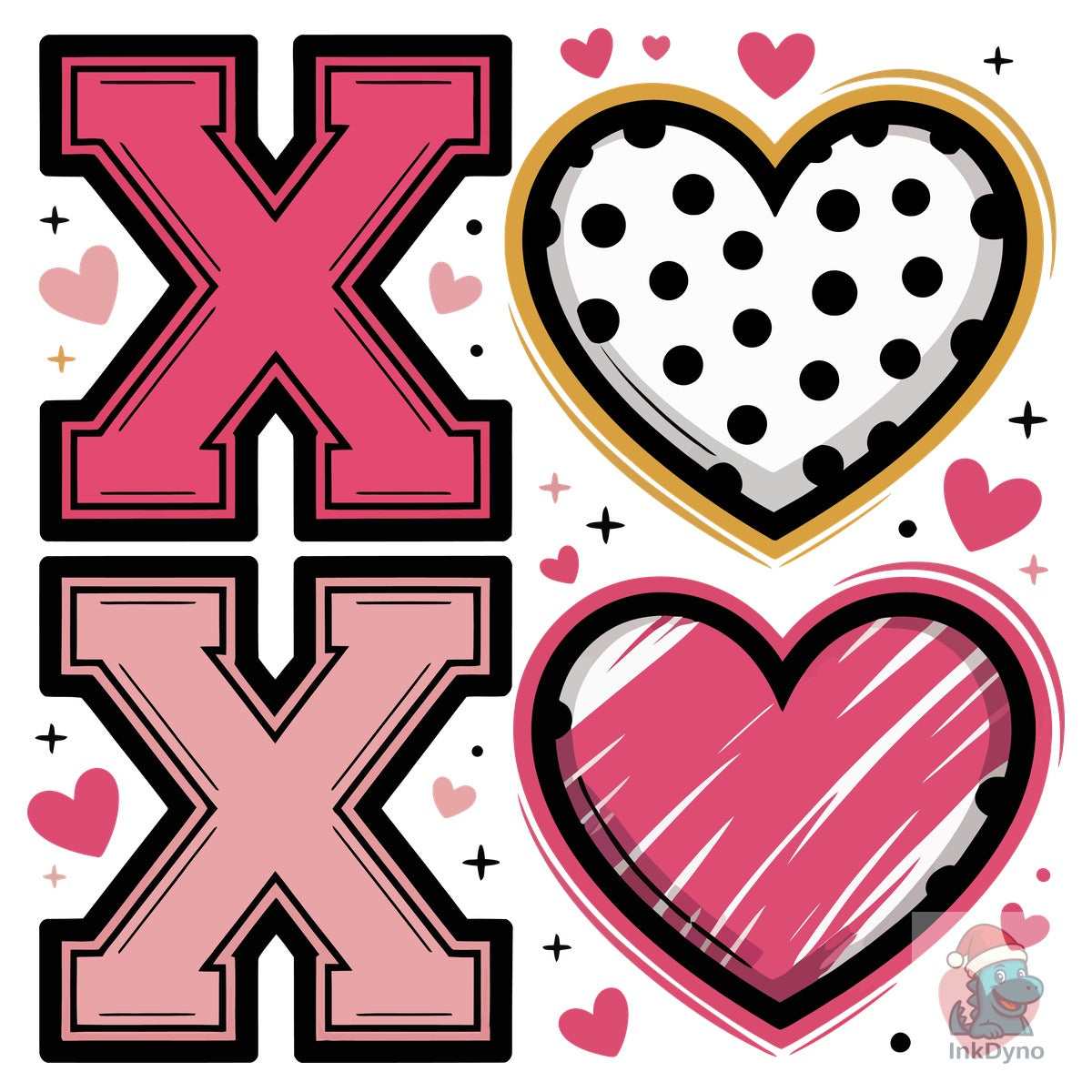 XOXO Valentine's Day Sublimation