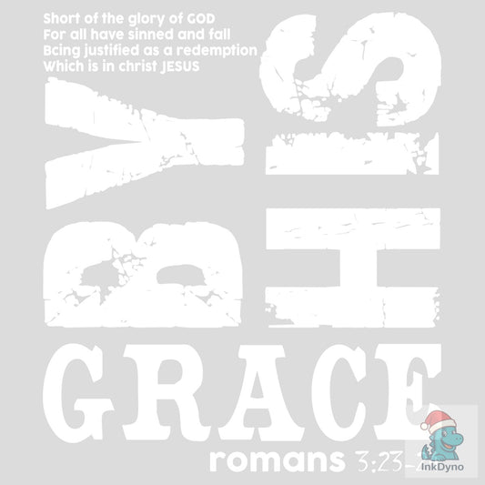 Saved by His Amazing Grace Christian Pn - DTF Transfer