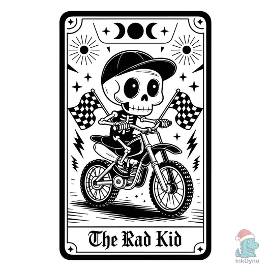 The Rad Kid Funny Toddler - DTF Transfer