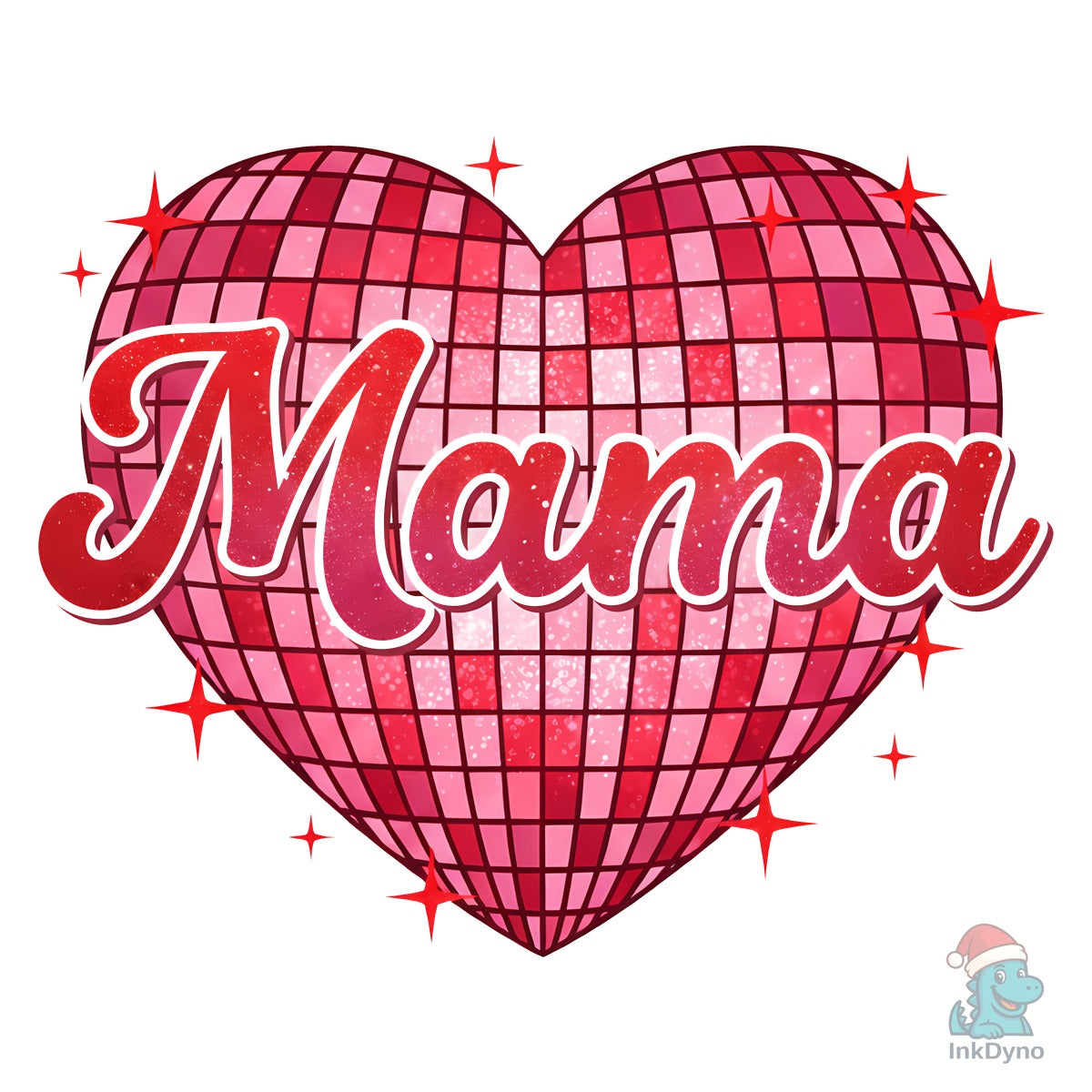 Mama Disco Heart Valentine's Day