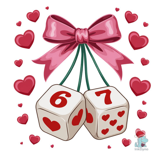Preppy Six Seven Valentine - DTF Transfer