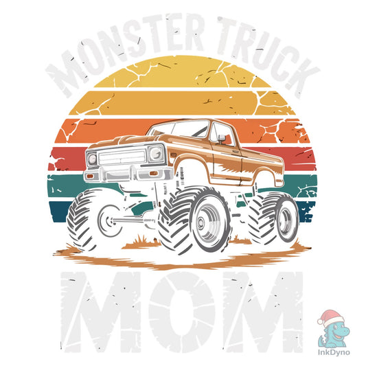 Cool Monster Truck Mom off-Road Shirt - DTF Transfer