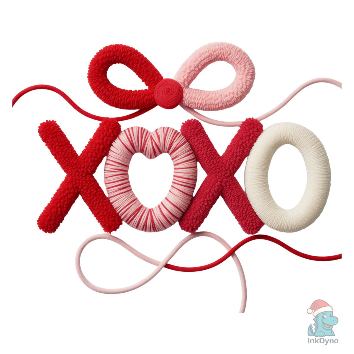 Latch Hook Yarn Crochet XOXO Coquette B