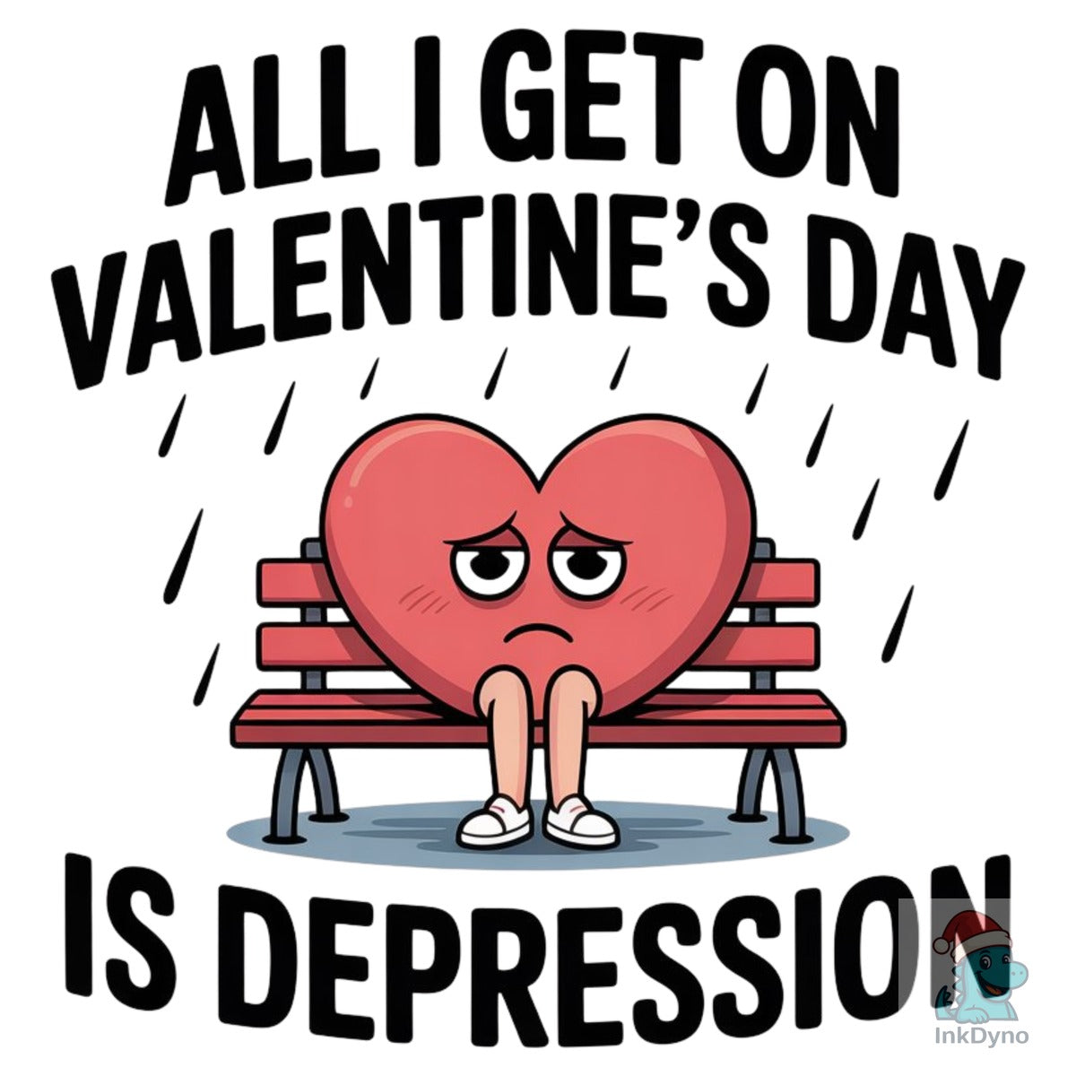 Broken Heart Valentine Design