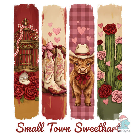 Small Town Sweetheart Sublimation - DTF Transfer