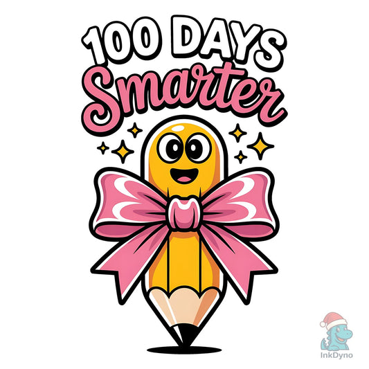 Colorful 100 Days Smarter - DTF Transfer