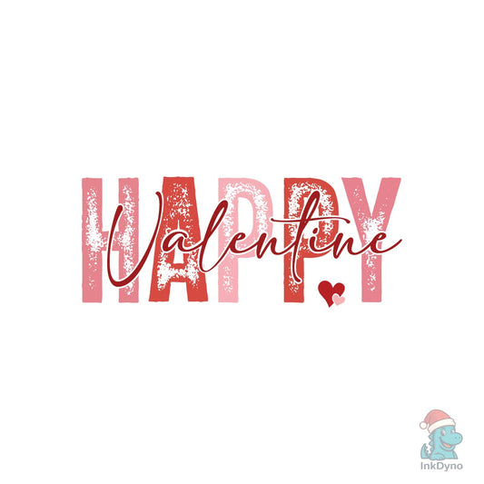 Happy Valentine Valentine - DTF Transfer