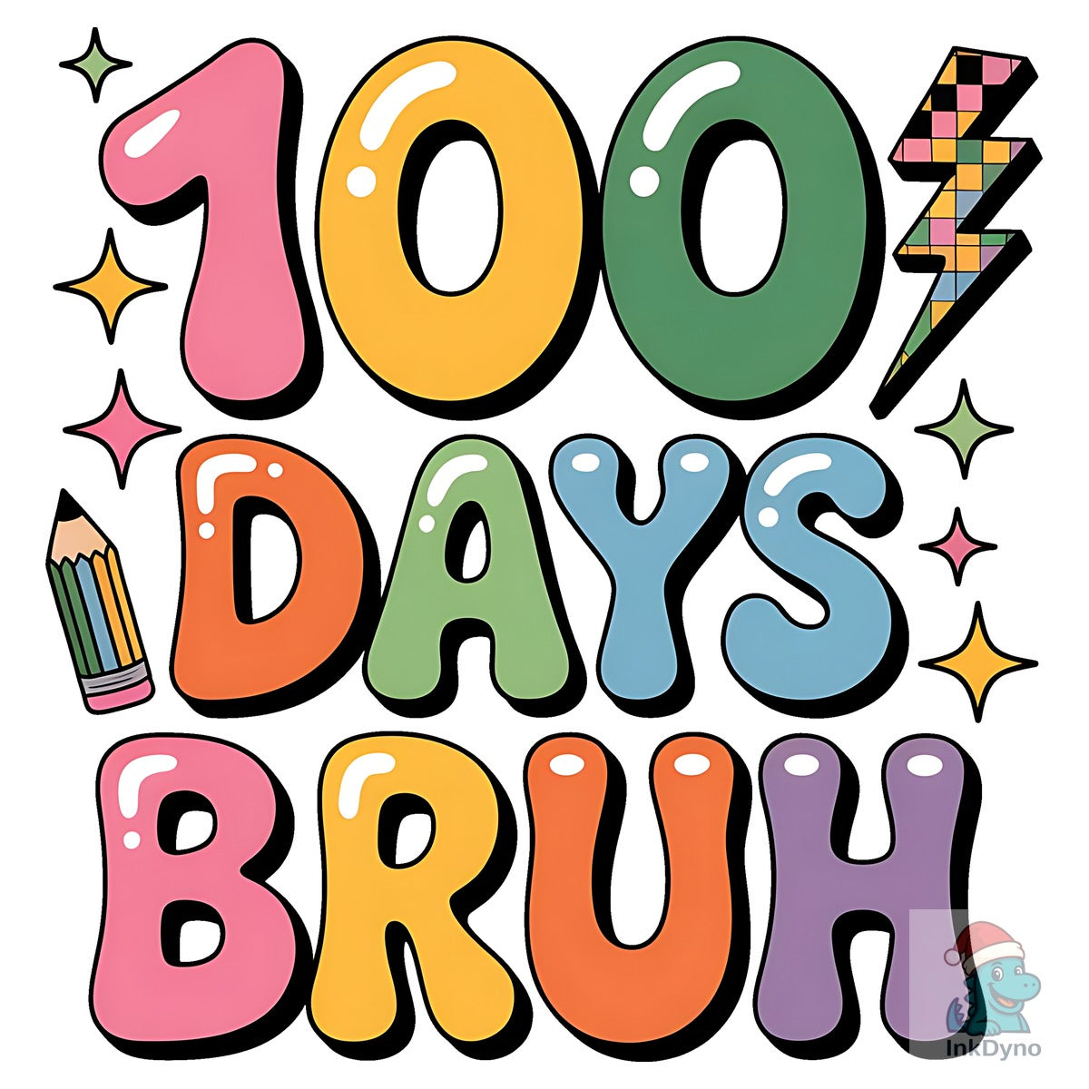 Rainbow 100 Days Bruh