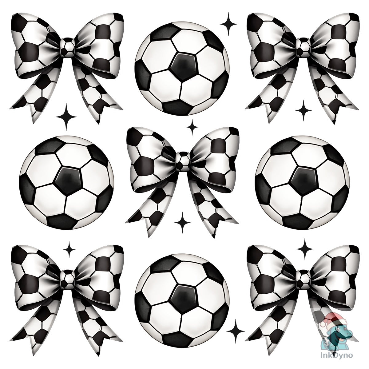 Soccer Bows Shirt Design
