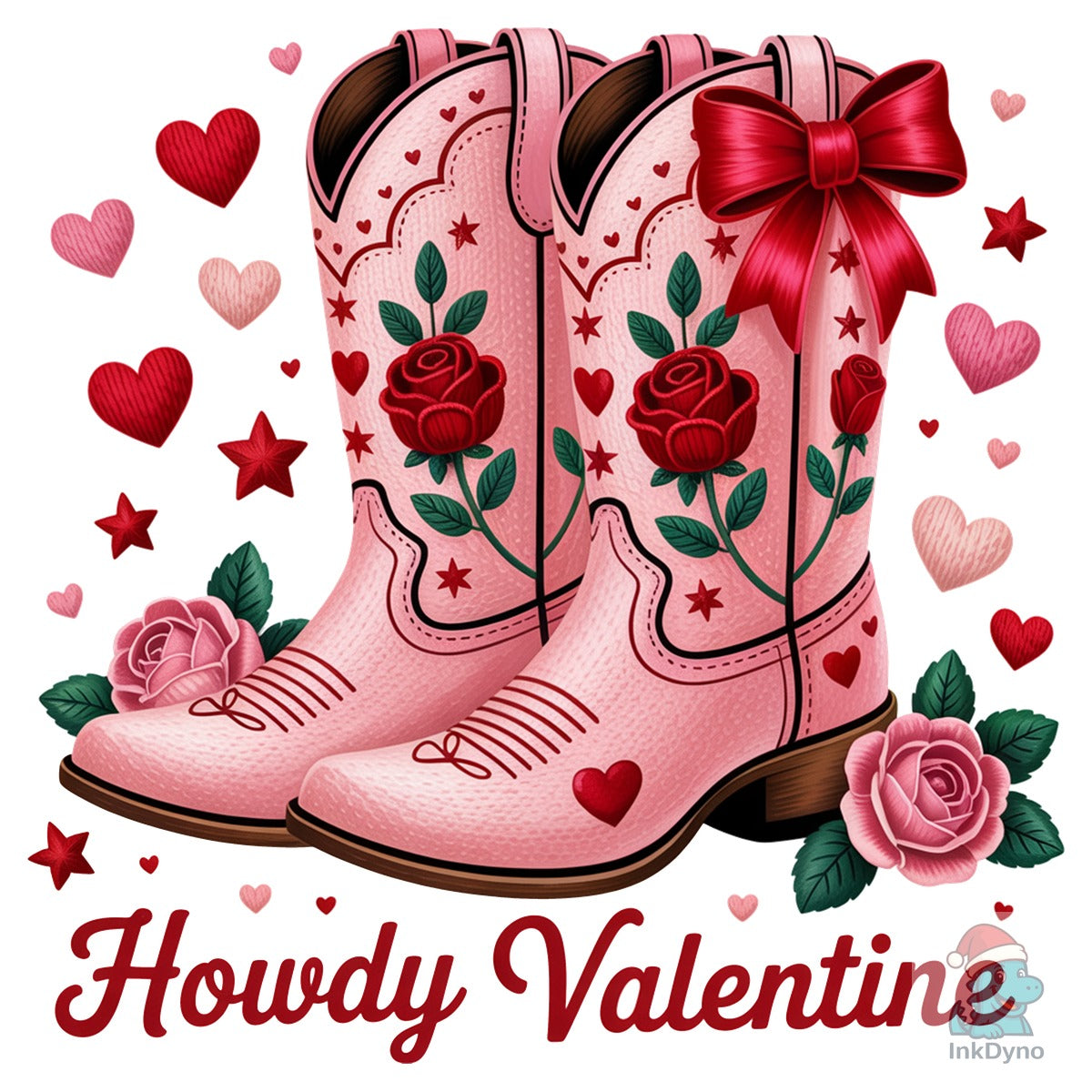 Latch Hook Yarn Howdy Valentine Day
