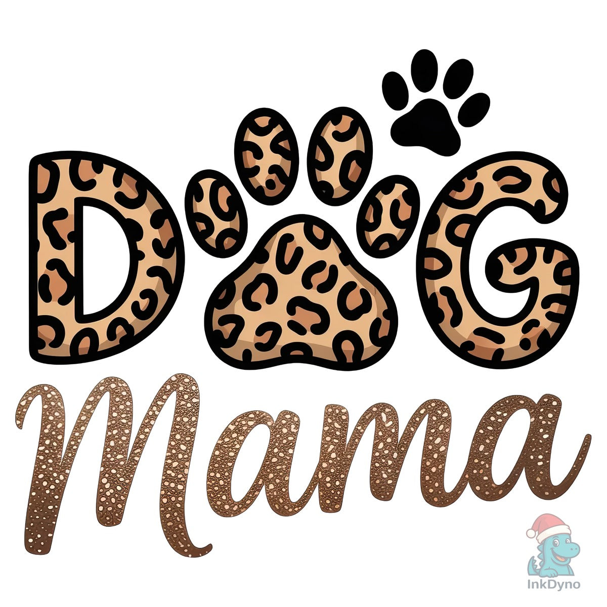 Leopard Print Dog Mama