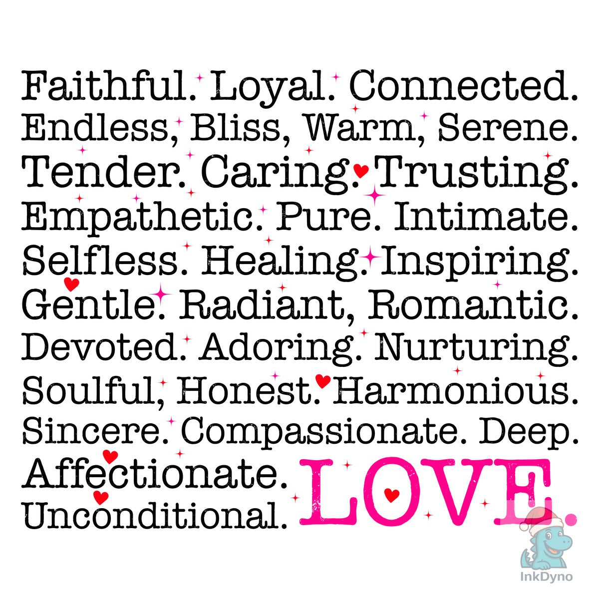 Valentine Gift Love Words Kind Words