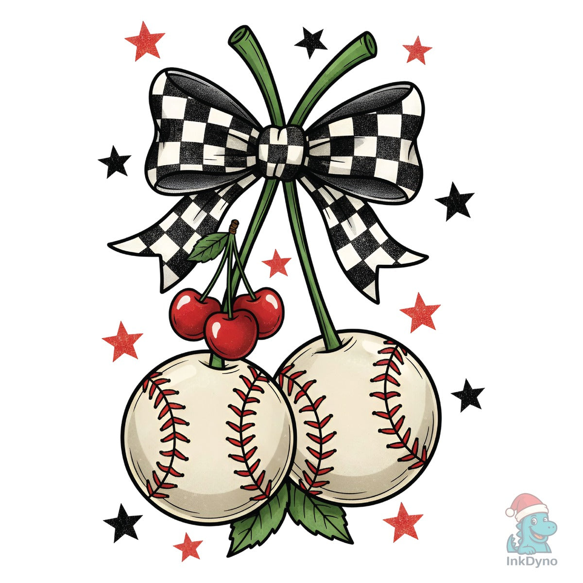 Baseball Cherries Coquette