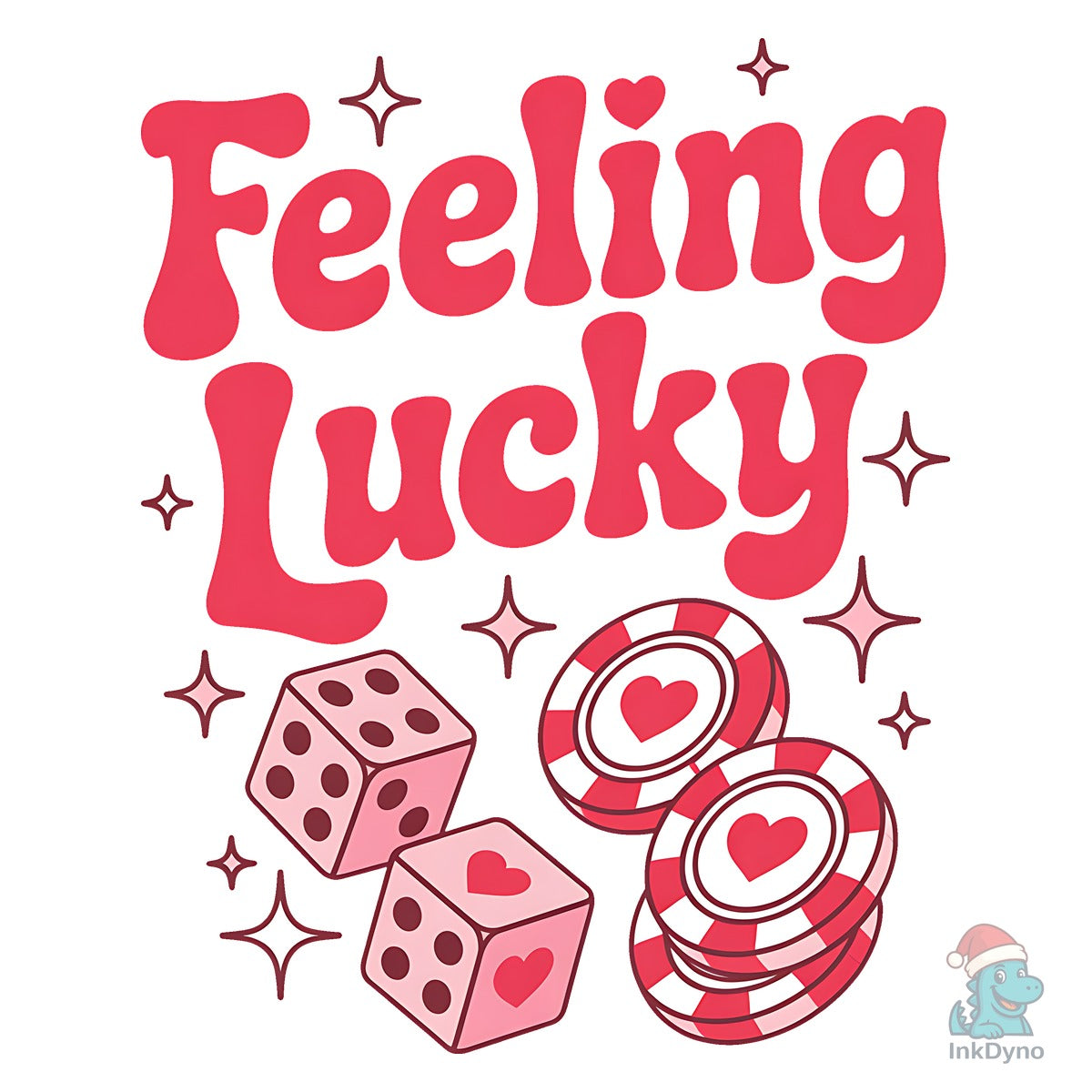 Cute Casino Dice Valentines