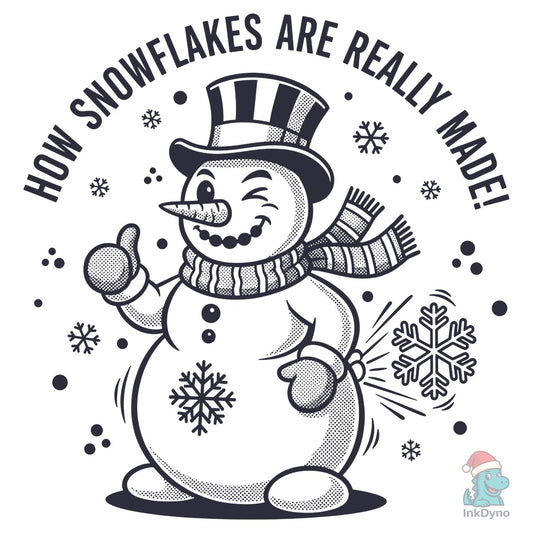 How Snowflakes Are Really Made - DTF Transfer