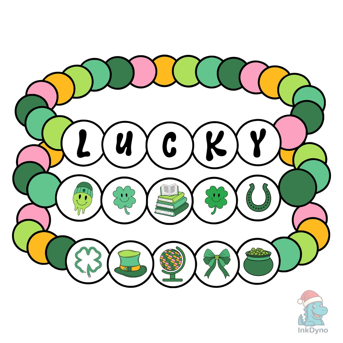 St.Patricks Day Friendship Bracelet