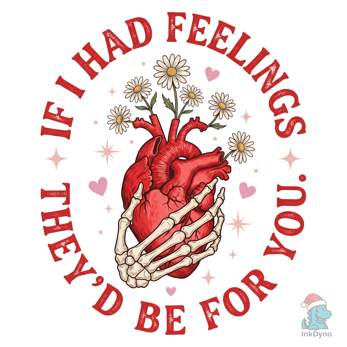Funny Valentine Anatomical Heart