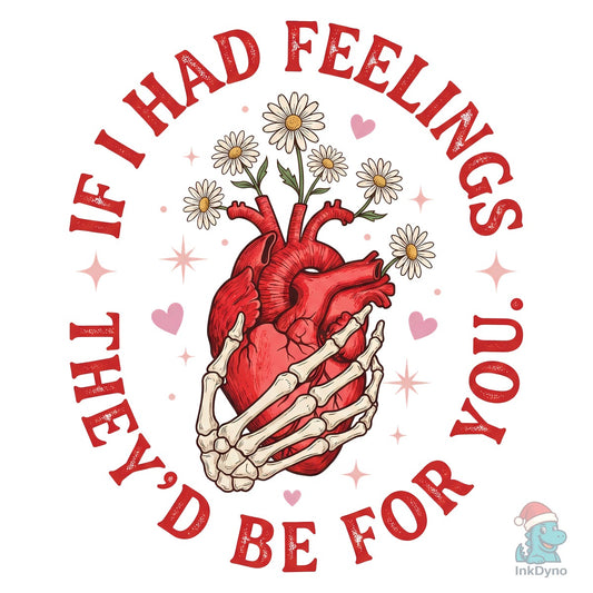 Funny Valentine Anatomical Heart - DTF Transfer