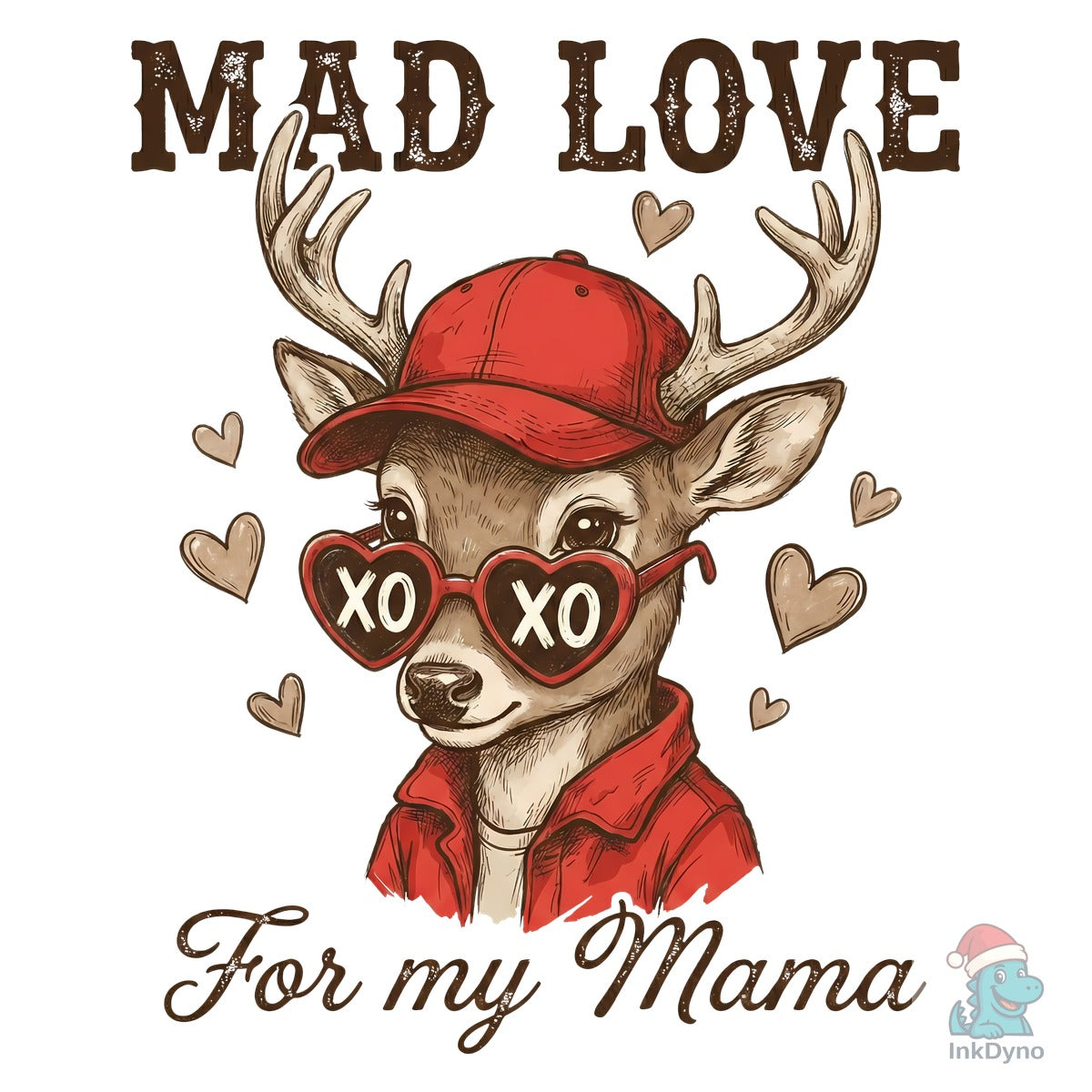 Mad Love Deer Valentine's Day