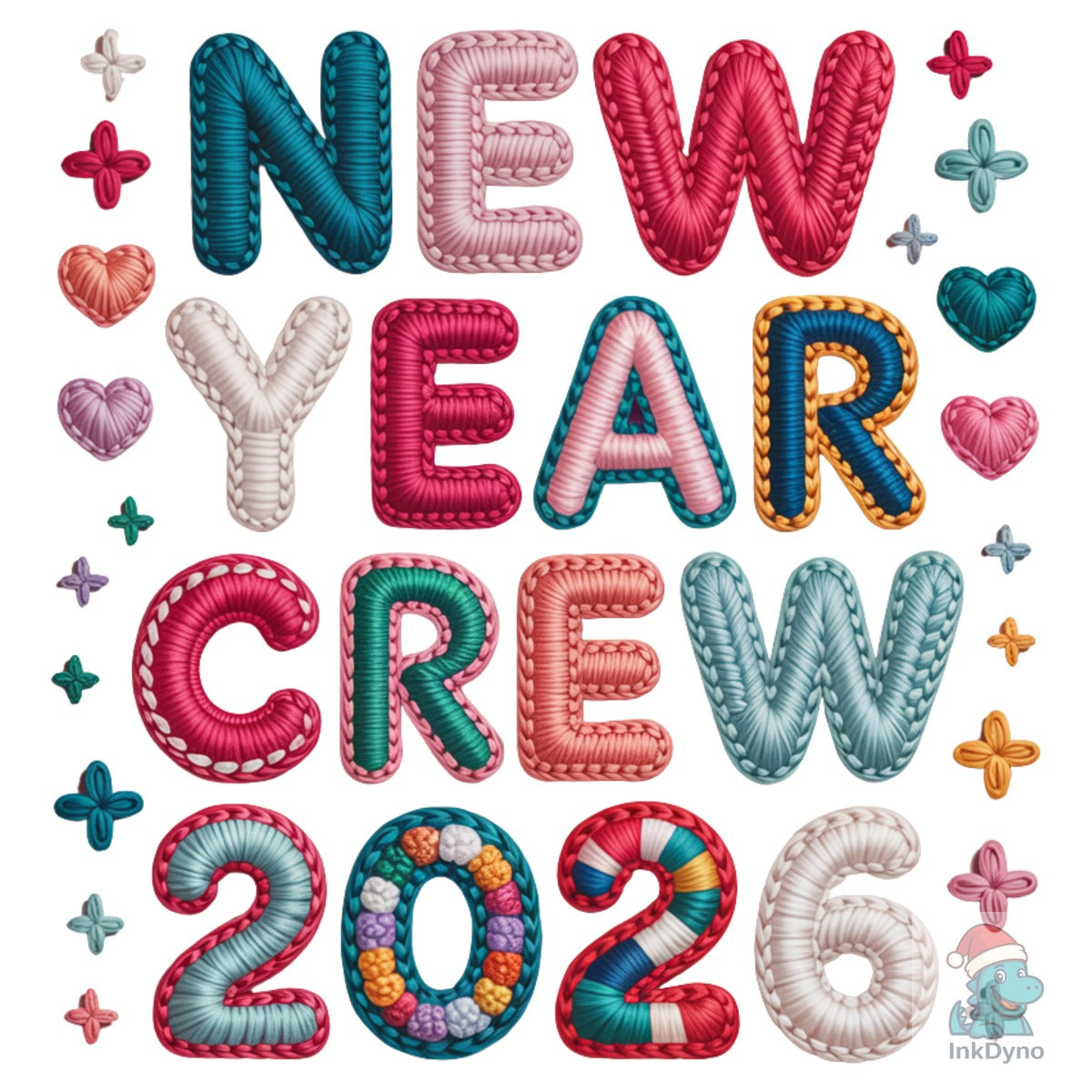 Patchwork New Year Crew 2026