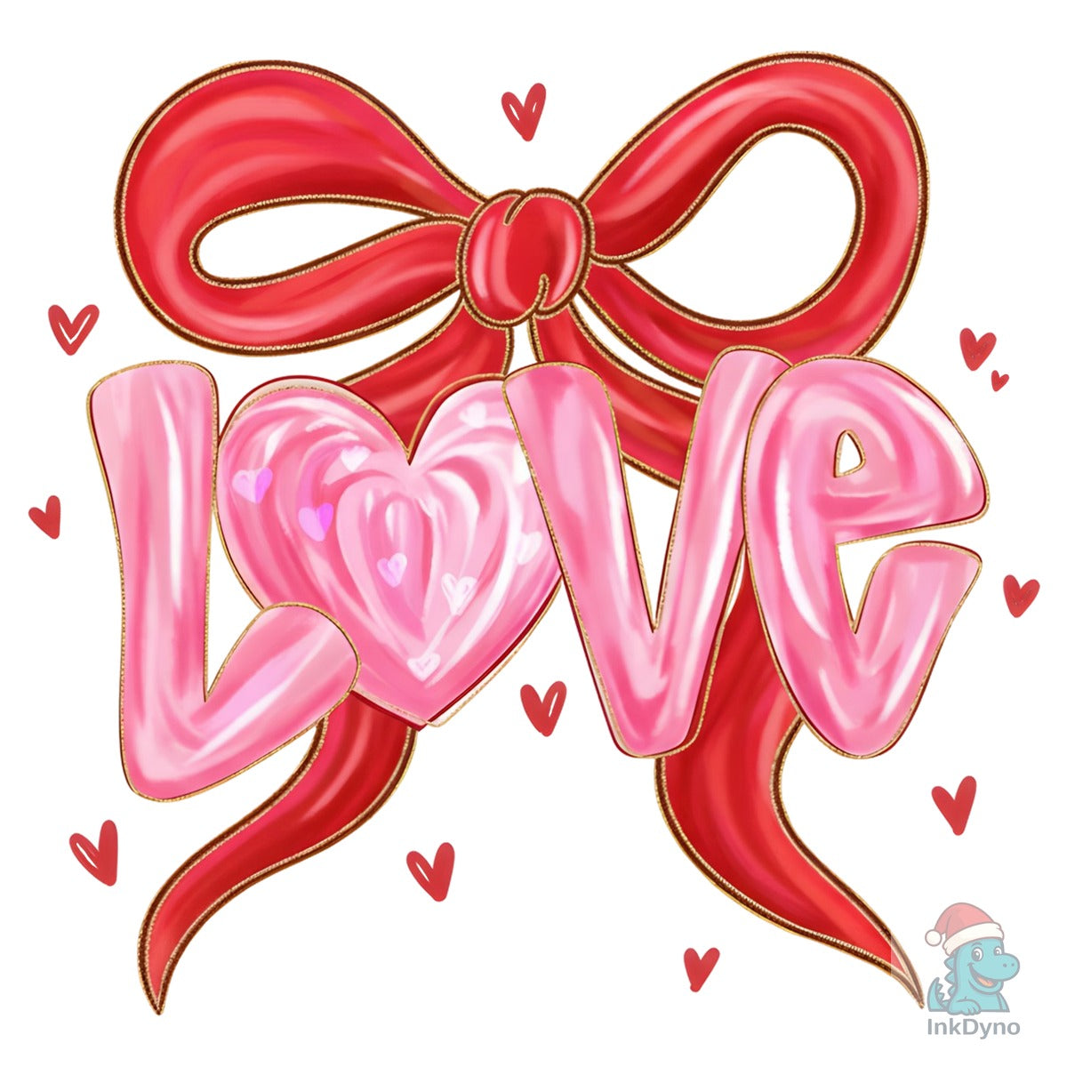 Valentine's Day Coquette Bow