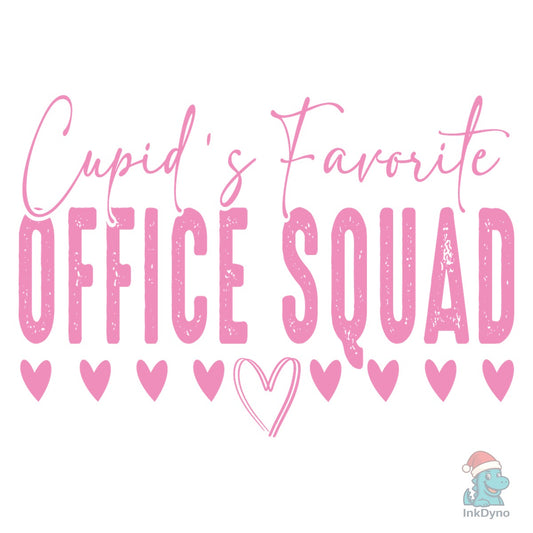 Cupid's Favorite Office Squad Valentines - DTF Transfer