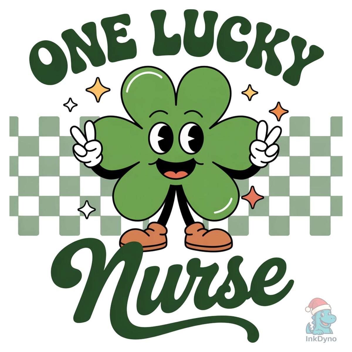 Cute Clover Nurse St. Patrick's Day