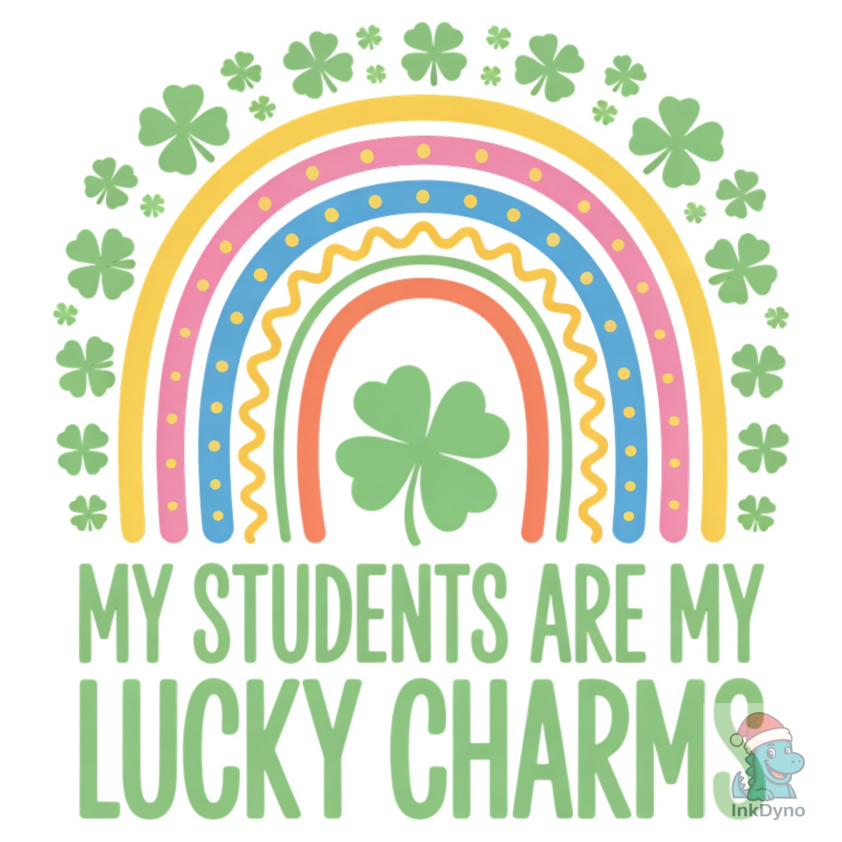 St. Patrick's Day Teacher Rainbow