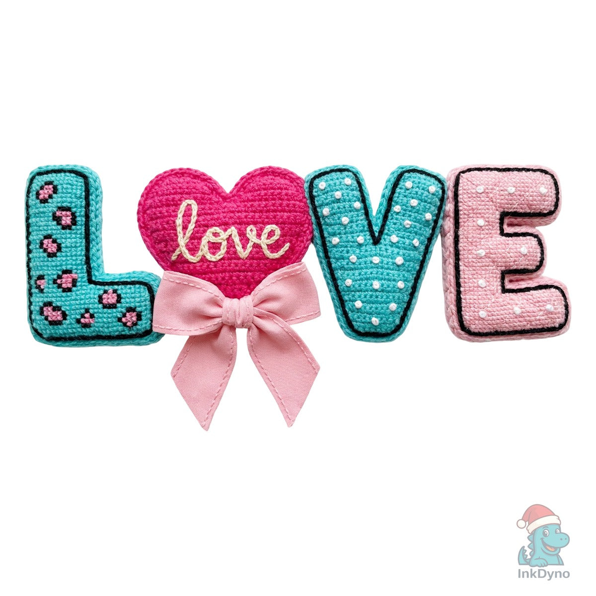 Yarn Crochet Love Valentines