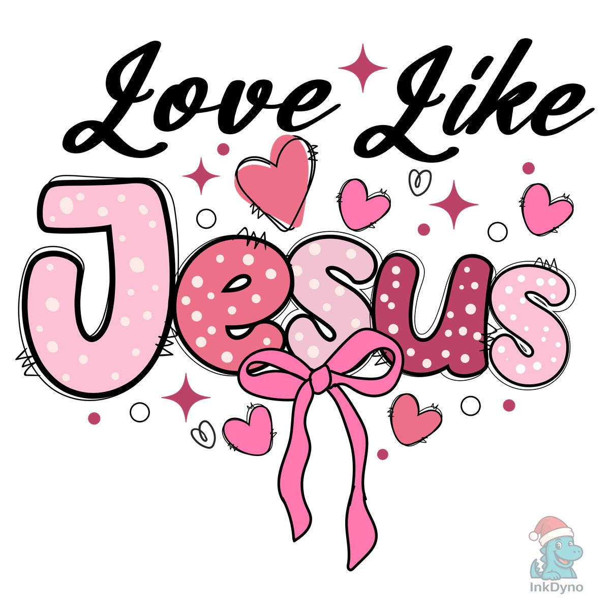Love Like Jesus Religious Valentine