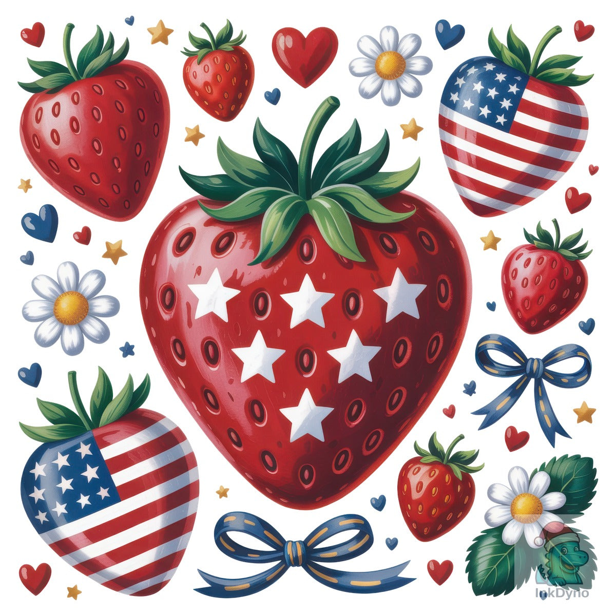 Patriotic America Strawberry