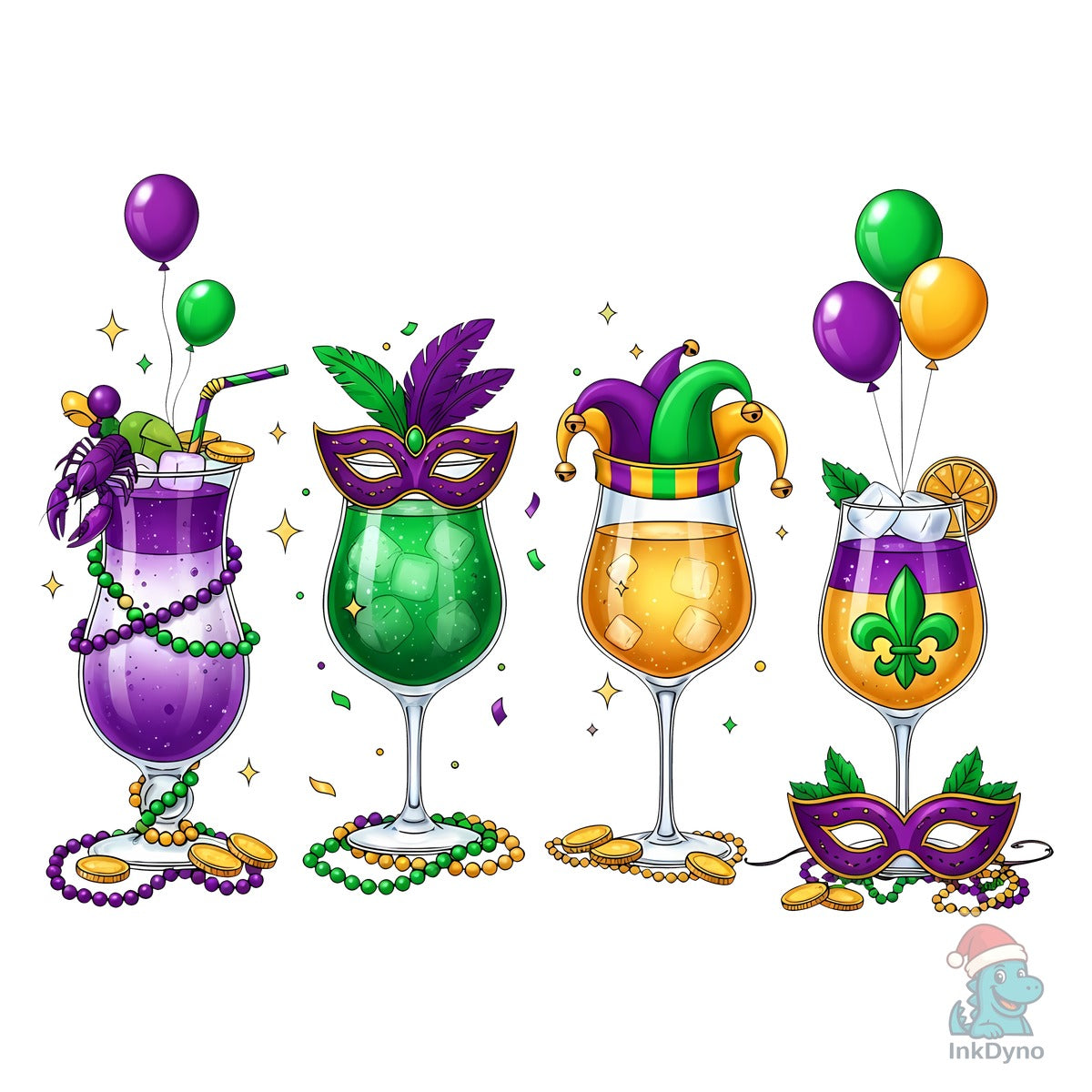Mardi Gras Drinks
