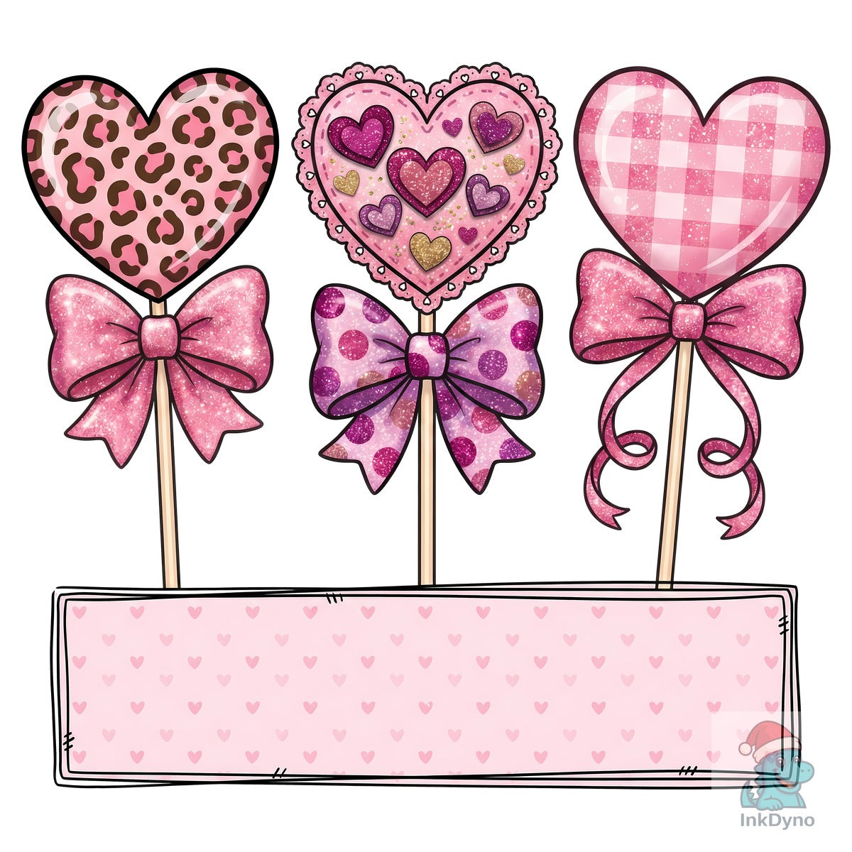 Personalized Valentine Heart Lollipop