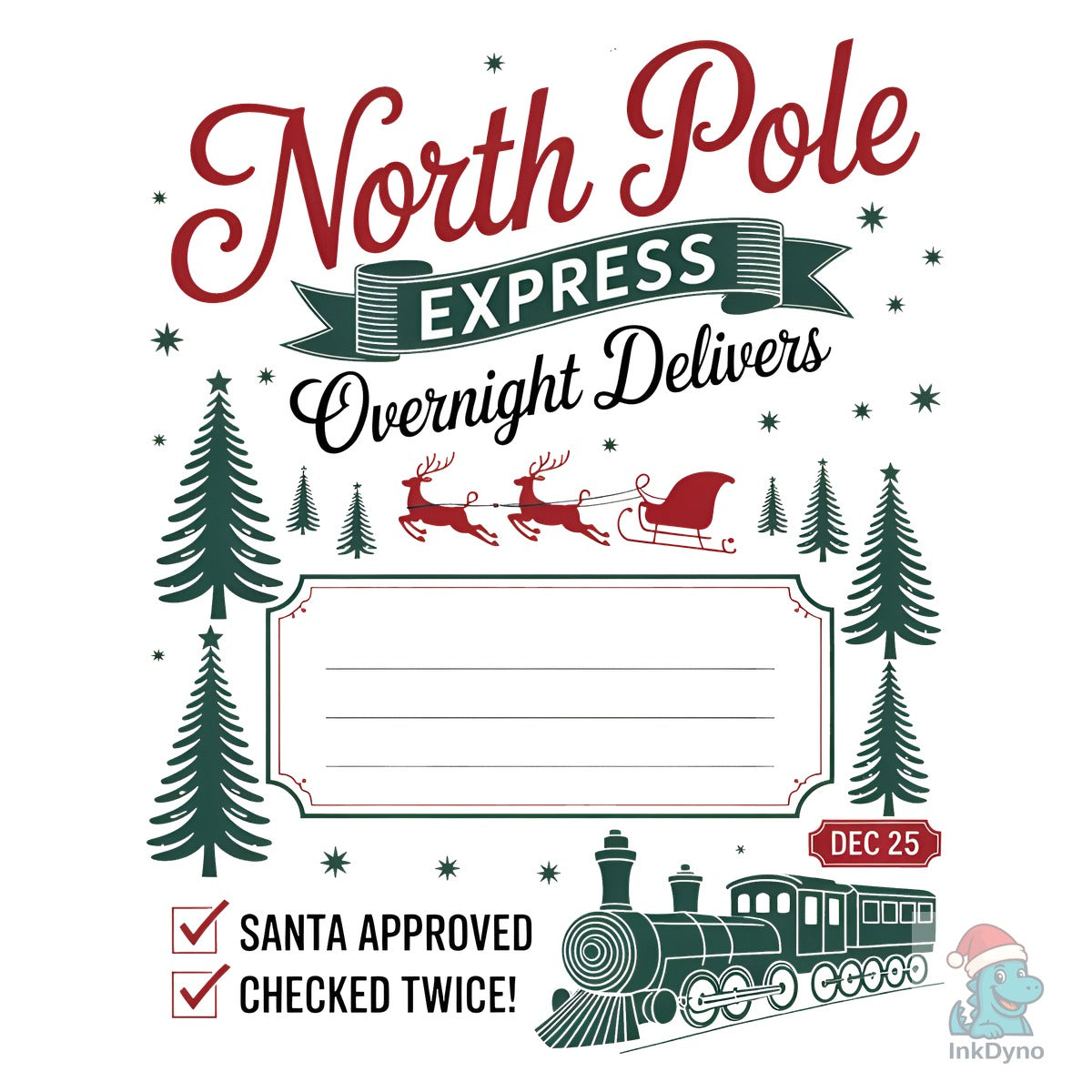 North Pole Express Overnight Delivers PN