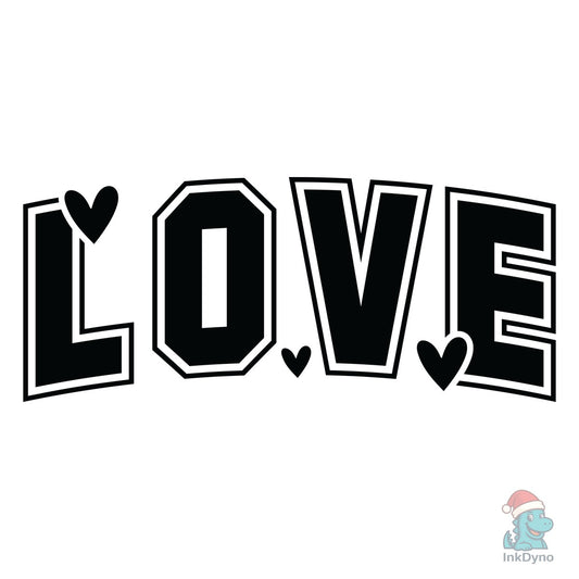 Valentine's Day Love Love - DTF Transfer