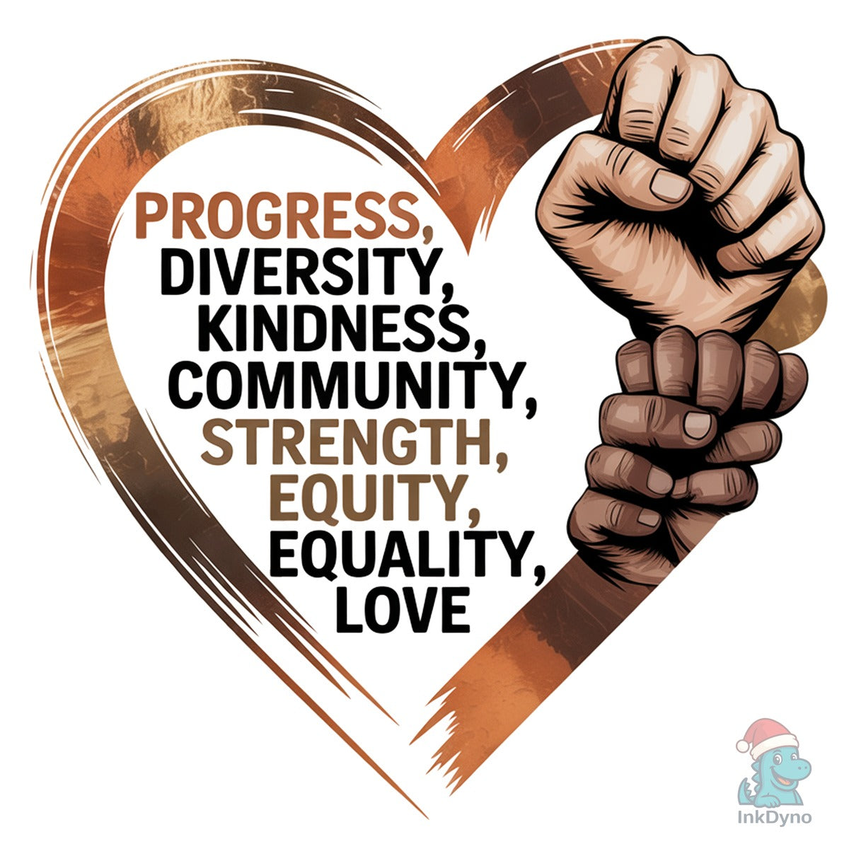 Unity Diversity Equality Heart Art